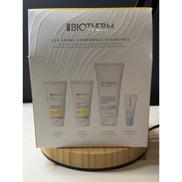 Biotherm • Eau Vitaminee Revitalizing Bodycare Gift Set • Hand, Lip, Body NEW - Picture 2 of 7